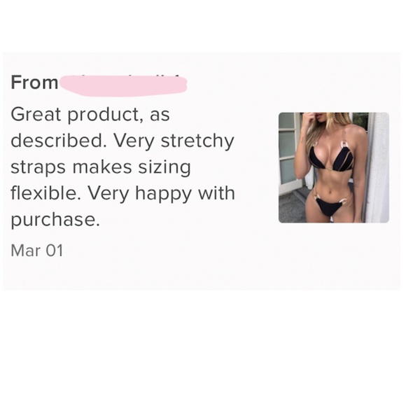 BLUE Braided Ties Bikini Swimsuit - Picture 12 of 14